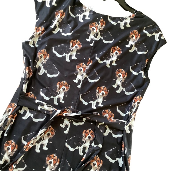 Dress with Beagle print - Picture 3 of 10
